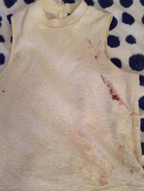bloody shirt bataclan isobel bowdery
